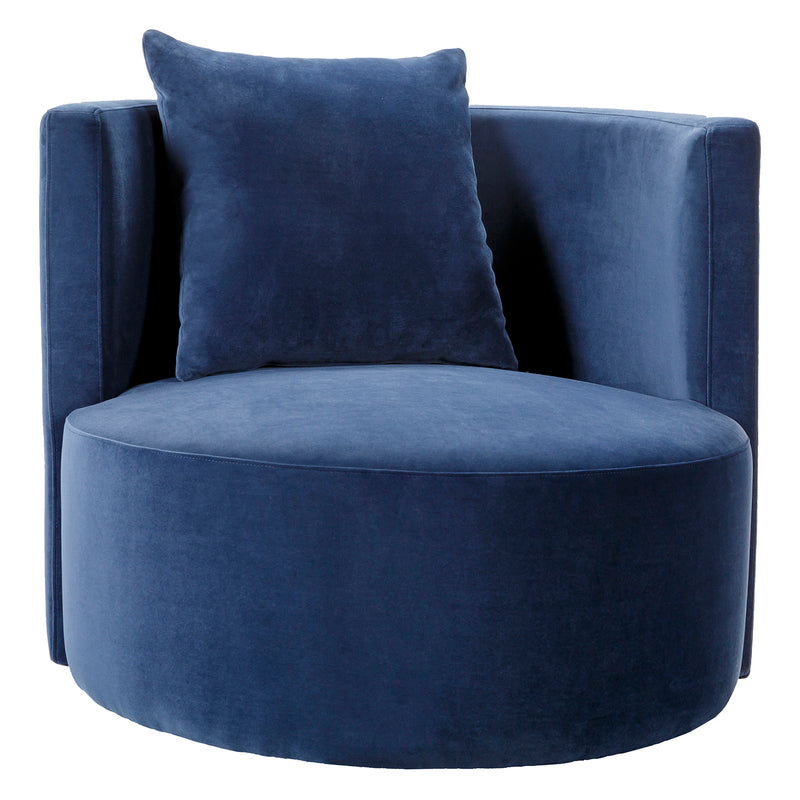 Brinkley Velvet Swivel Chair