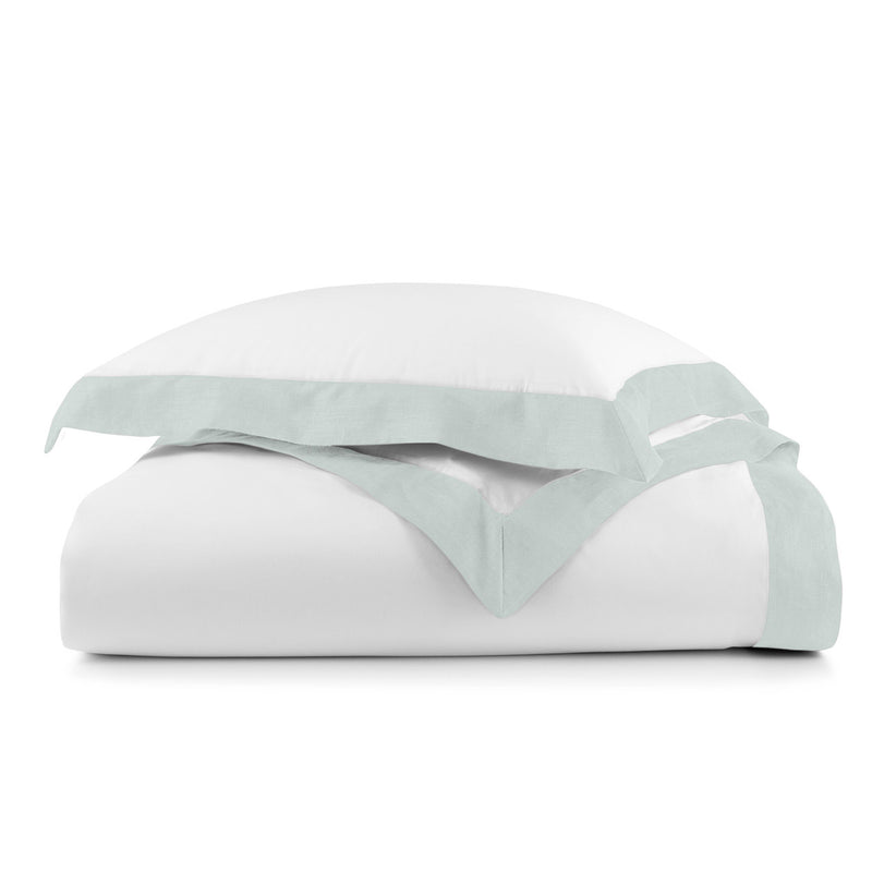 Peacock Alley Mandalay Linen Cuff Duvet Cover