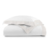 Peacock Alley Mandalay Linen Cuff Duvet Cover