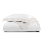 Peacock Alley Mandalay Linen Cuff Duvet Cover