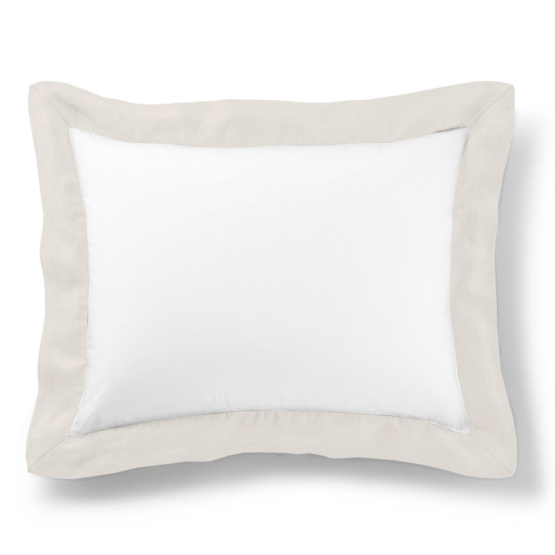 Peacock Alley Mandalay Linen Cuff Pillow Sham