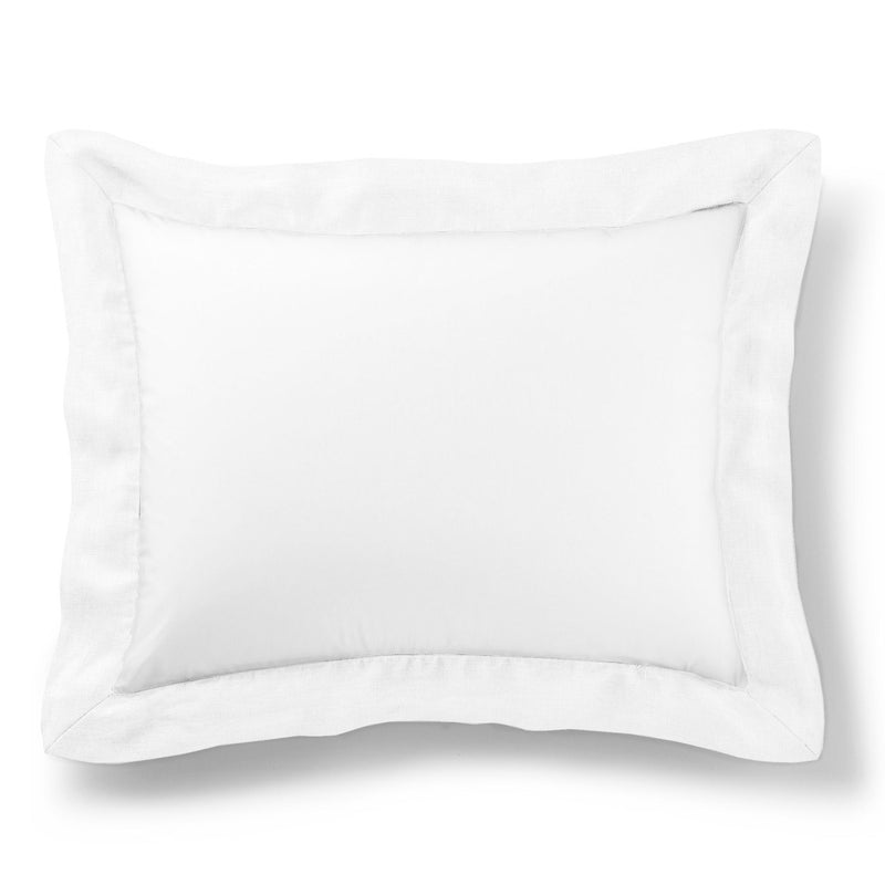 Peacock Alley Mandalay Linen Cuff Pillow Sham