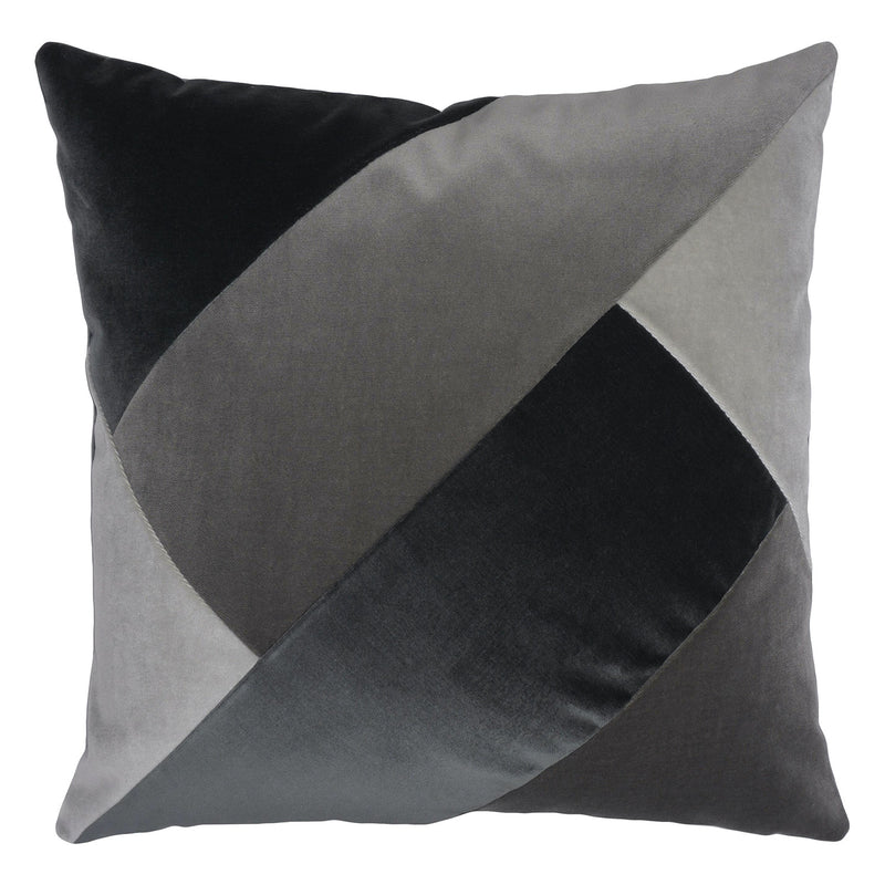 Square Feathers Maxwell Velvet Throw Pillow