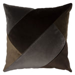 Square Feathers Maxwell Velvet Throw Pillow