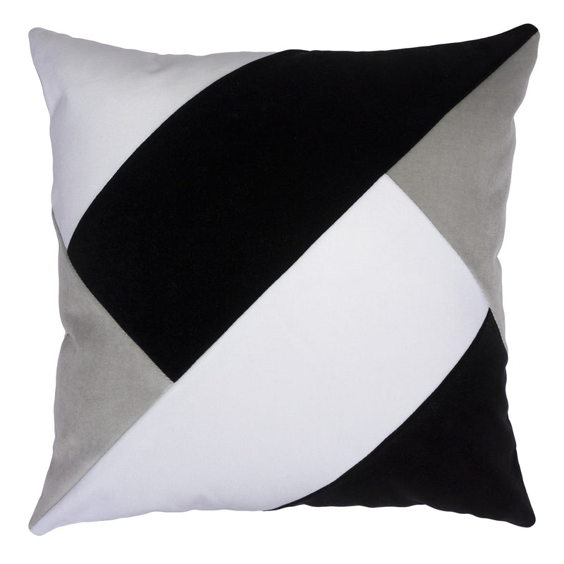 Square Feathers Maxwell Velvet Throw Pillow