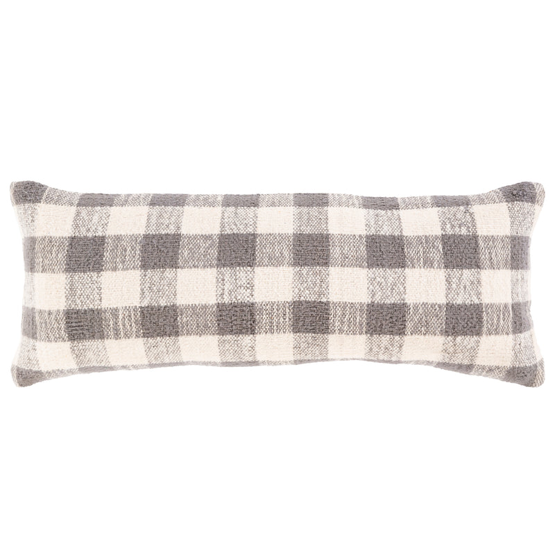 Woodward Gingham Long Throw Pillow