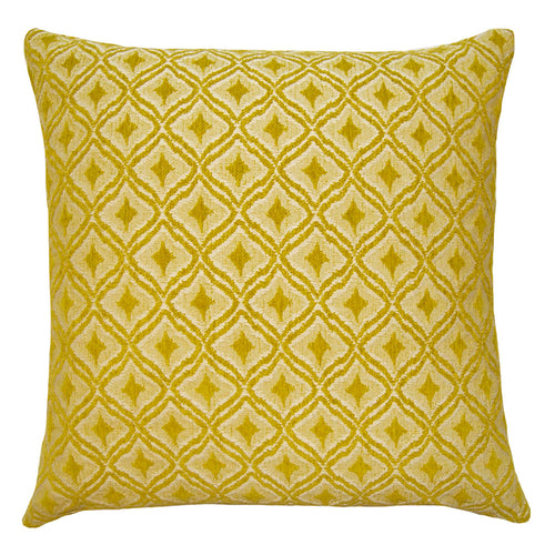 Square Feathers Melrose Diamonds Throw Pillow