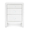 Villa and House Morgan 3 Drawer Side Table