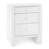 Villa and House Morgan 3 Drawer Side Table