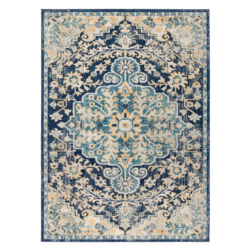 Livabliss Murat Blume Machine Woven Rug