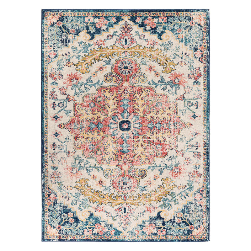 Livabliss Murat Blume Machine Woven Rug