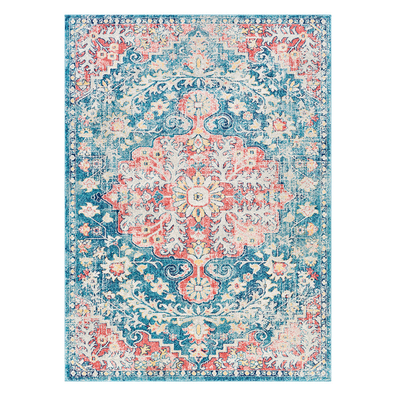 Livabliss Murat Blume Machine Woven Rug