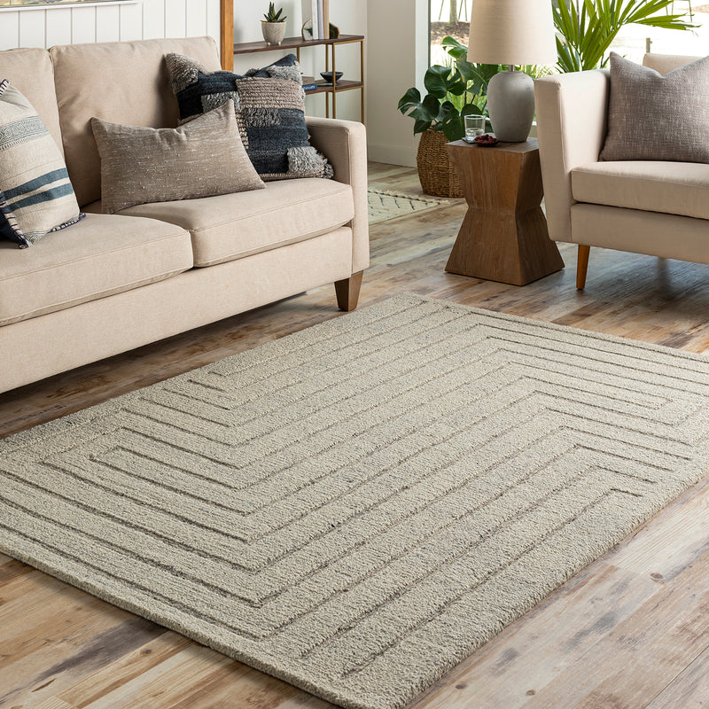 Livabliss Madelyn Ruby Hand Tufted Rug