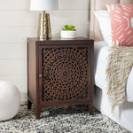 Gigi 1 Door Carved Nightstand