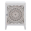 Gigi 1 Door Carved Nightstand