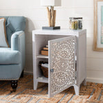 Gigi 1 Door Carved Nightstand