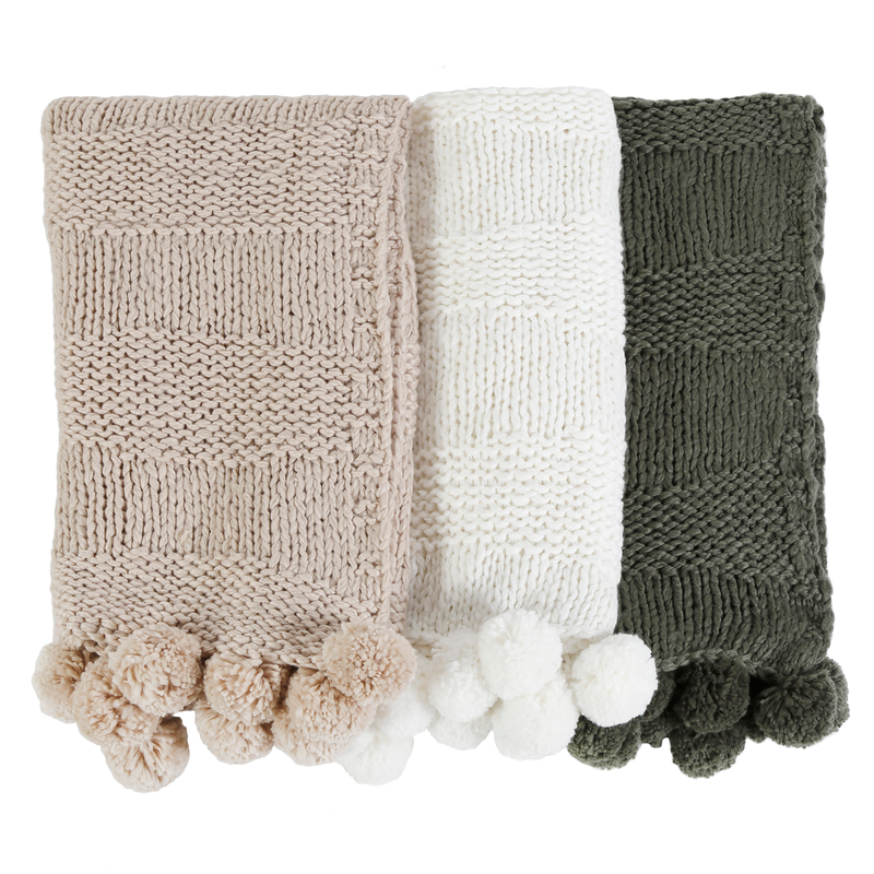 Pom Pom at Home Oulu Throw Blanket