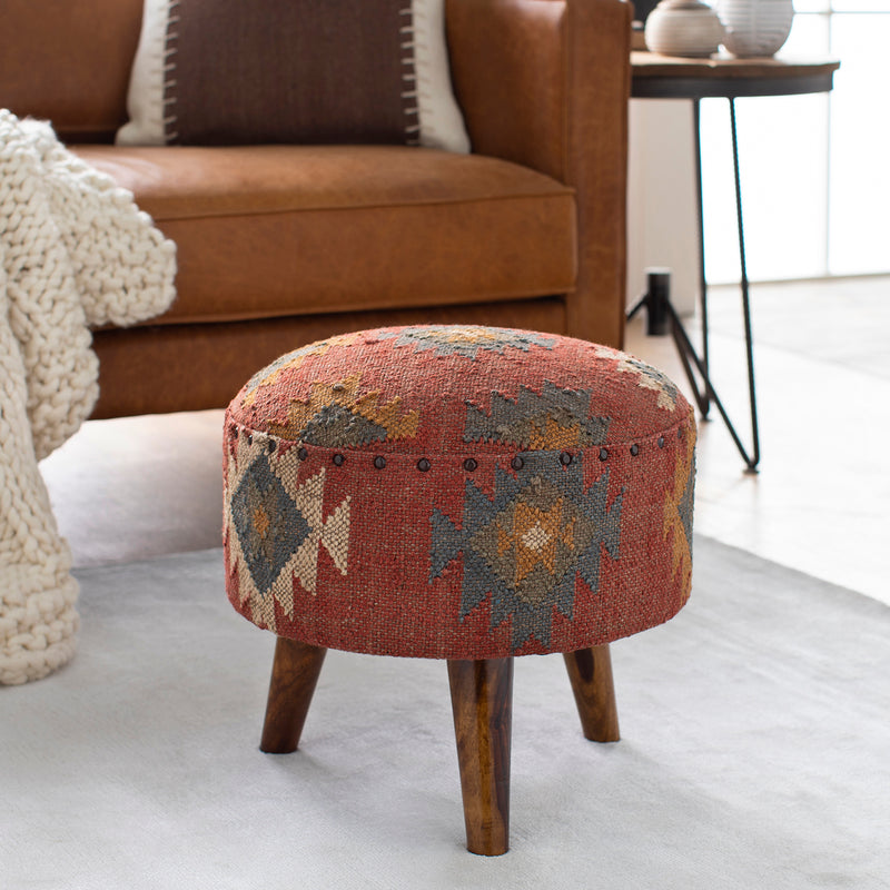 Latham Upholstered Stool