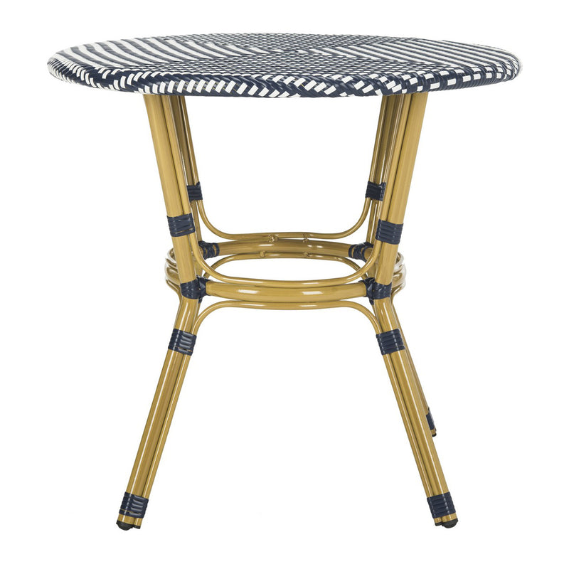 Aubrey Rattan Outdoor Bistro Table