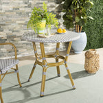 Aubrey Rattan Outdoor Bistro Table