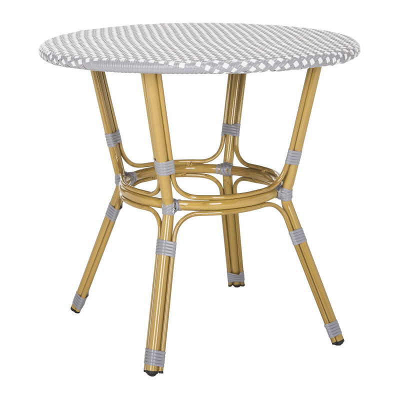 Aubrey Rattan Outdoor Bistro Table