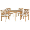 Yoselin 5-Piece Outdoor Dining Set