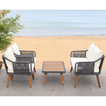 Beckham Outdoor Patio Set of 4 Beige