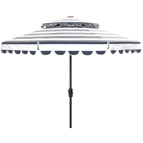 Allegra 9-ft Round Double Top Patio Umbrella