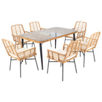 Dunbar 7-piece Outdoor Dining Set