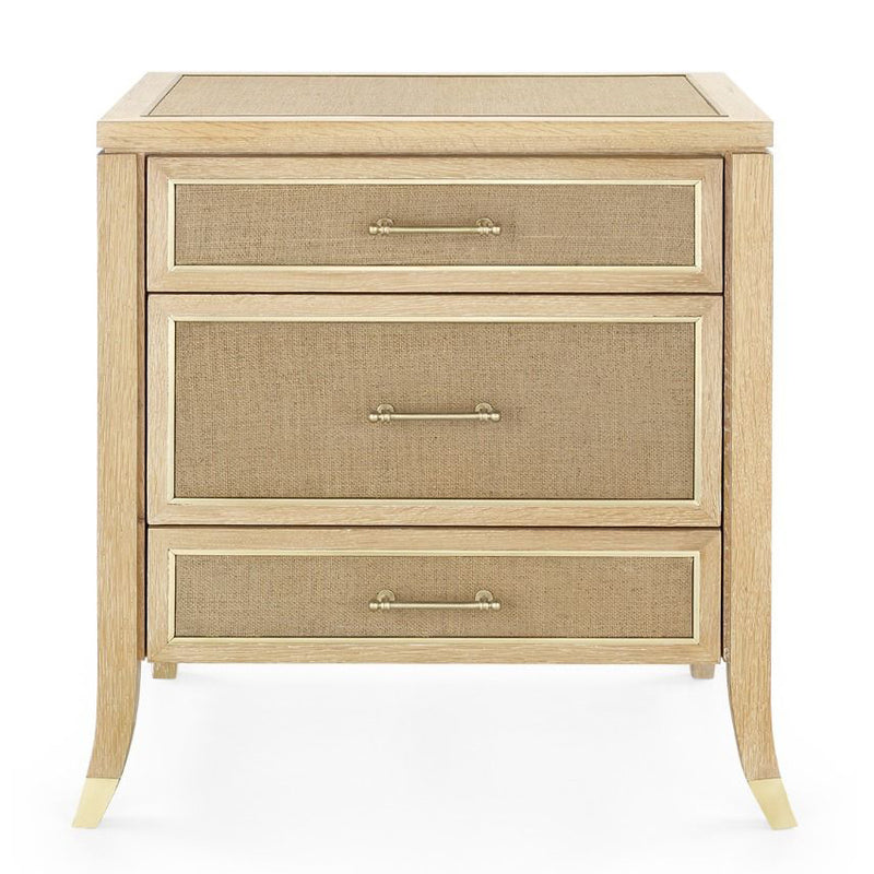 Villa and House Paulina 3 Drawer Side Table