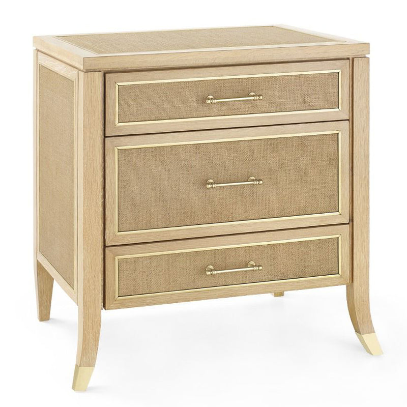 Villa and House Paulina 3 Drawer Side Table