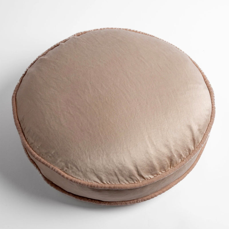 Bella Notte Paloma Round Throw Pillow