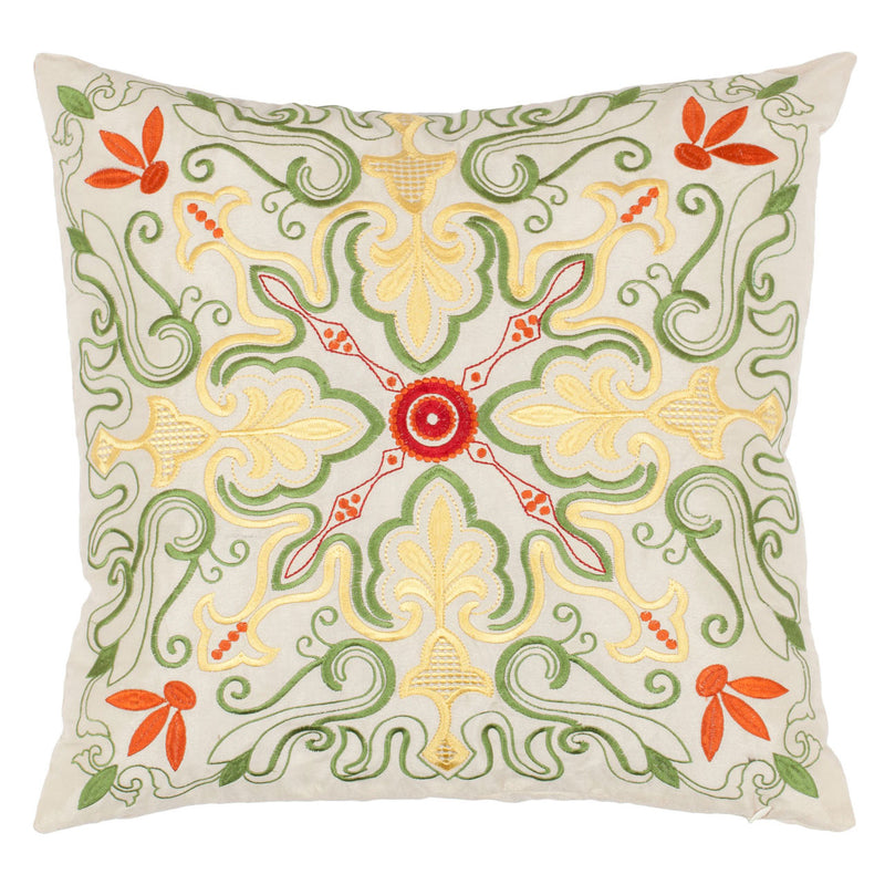 Tracie Embroidered Throw Pillow Set of 2