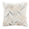 Blansby Cowhide Throw Pillow