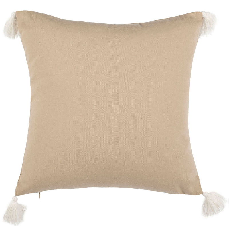 Erin Embroidered Tassel Throw Pillow