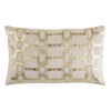 Elena Metallic Throw Pillow