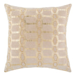 Elena Metallic Throw Pillow