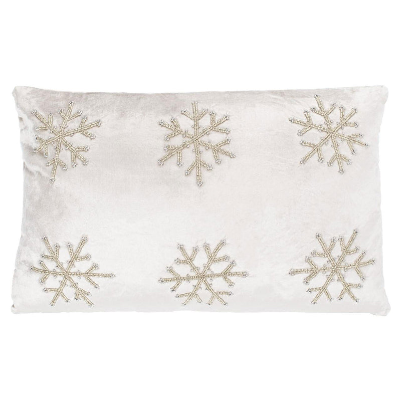 Snowflake Throw Pillow