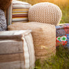 Beale Jute Pouf