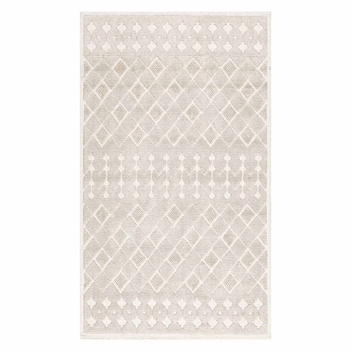 Peacock Alley Tiffany Cloud Square Bath Rug - White