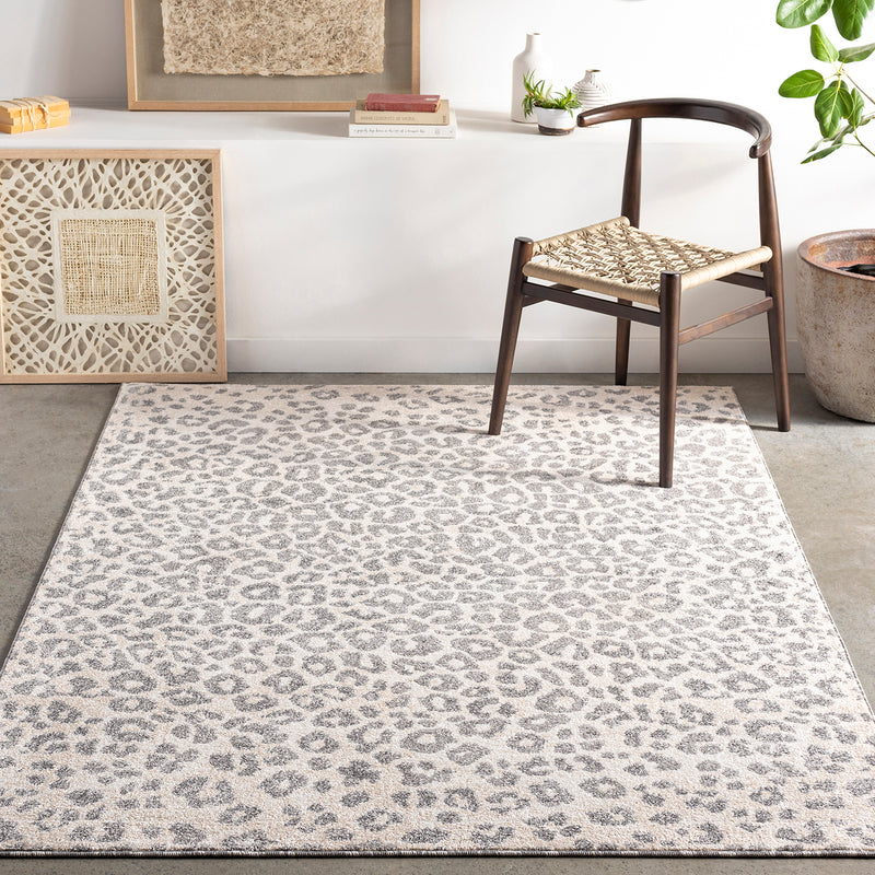 Livabliss Positano Leopard Machine Woven Rug