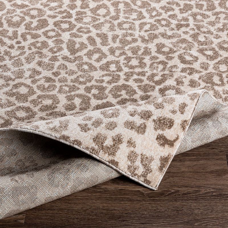 Livabliss Positano Leopard Machine Woven Rug