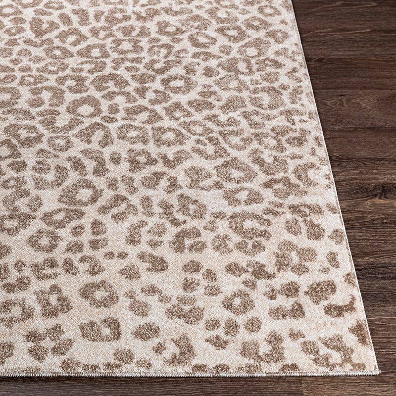 Livabliss Positano Leopard Machine Woven Rug