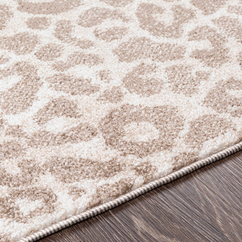 Livabliss Positano Leopard Machine Woven Rug