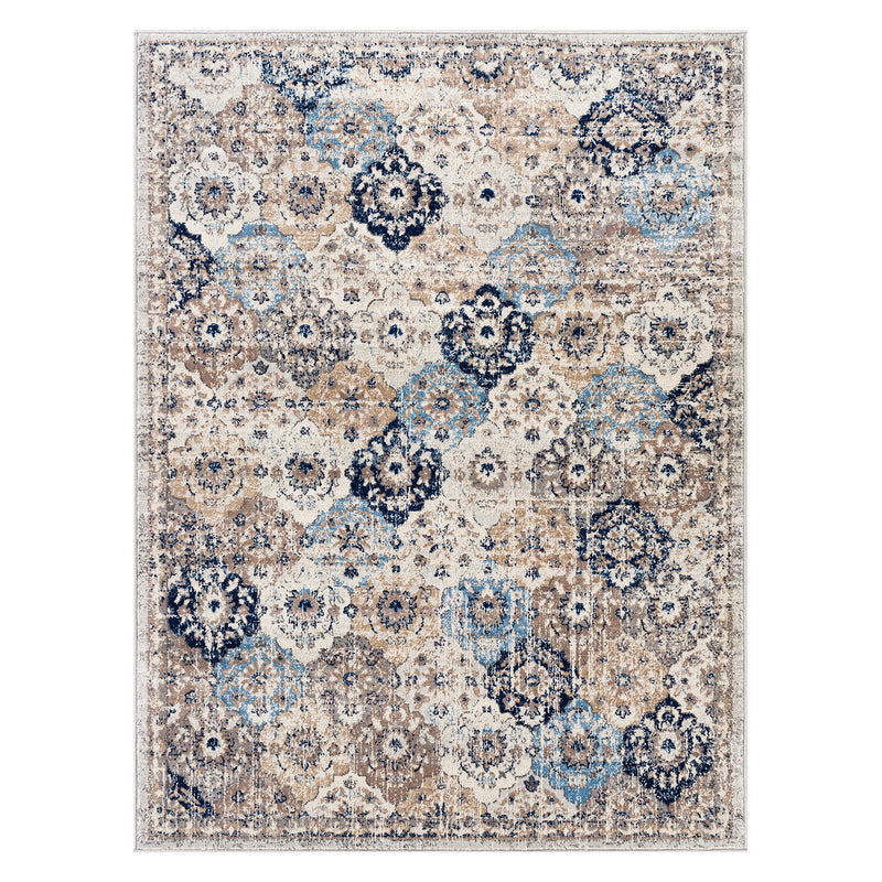 Livabliss Roma Quilt Machine Woven Rug