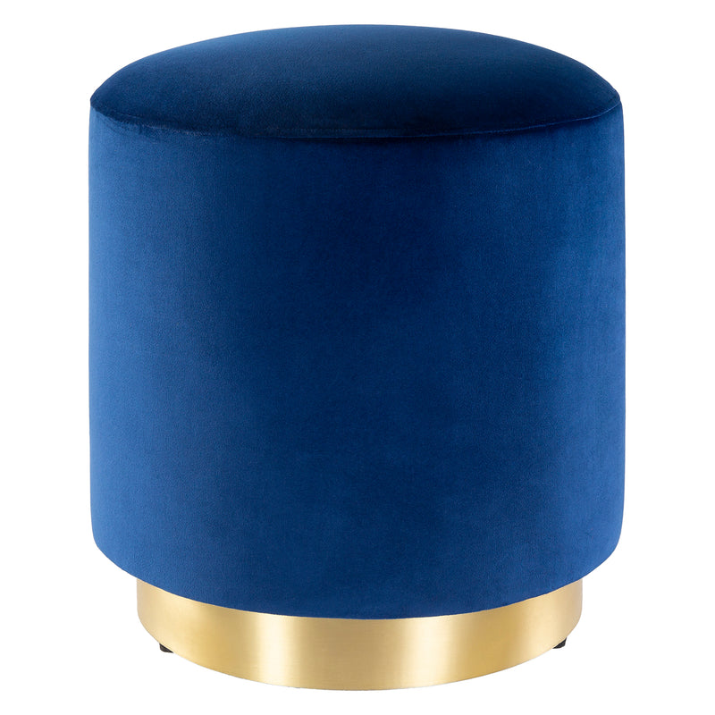 Curtis Velvet Upholstered Stool