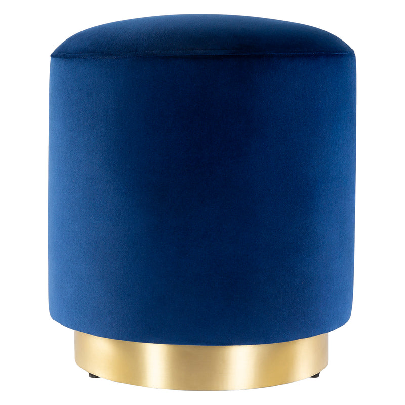 Curtis Velvet Upholstered Stool