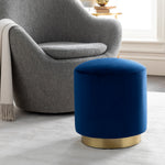 Curtis Velvet Upholstered Stool