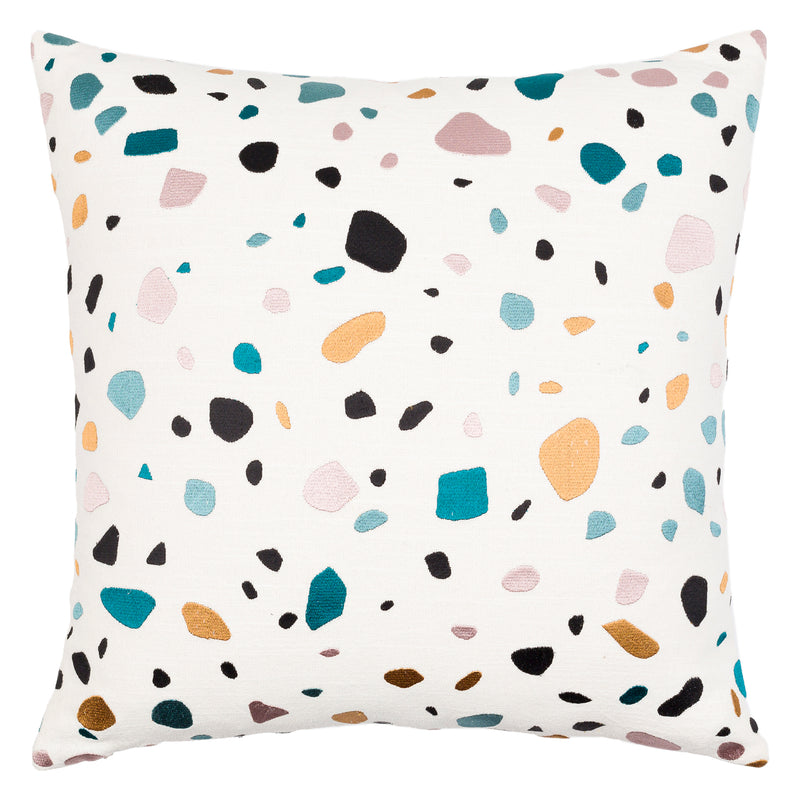 Zeta Terrazzo Throw Pillow