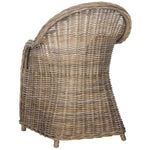 Delacruz Wicker Arm Chair